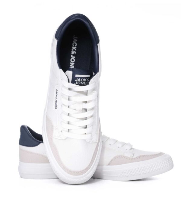⁦Jack&Jones - JFWMORDEN COMBO WHITE/NAVY NOOS⁩ - الصورة ⁦4⁩
